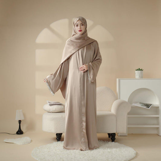 Champagne Luxury Abaya