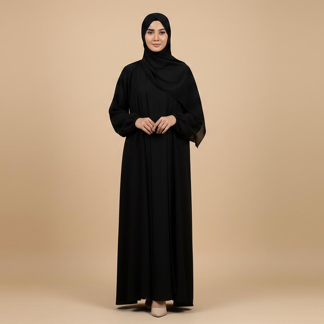 Classic Black Abaya