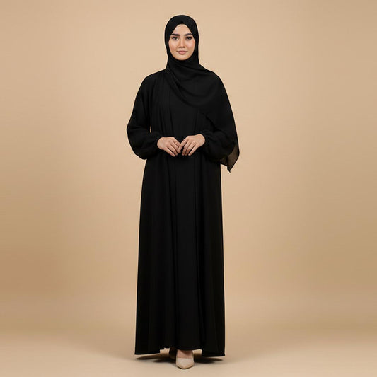 Classic Black Abaya